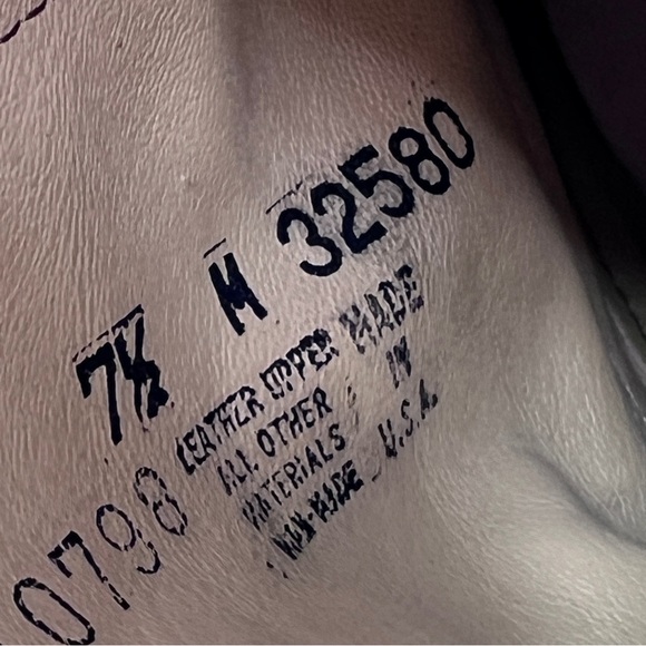 vintage western ropers lace up boots leather fringe size 7.5 - Picture 6 of 11